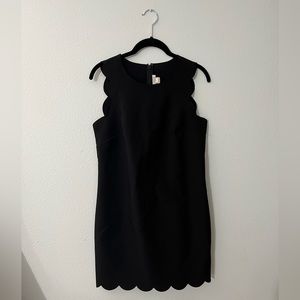 J. Crew Scalloped Mini Dress